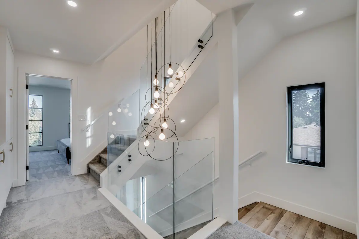 Second-floor landing