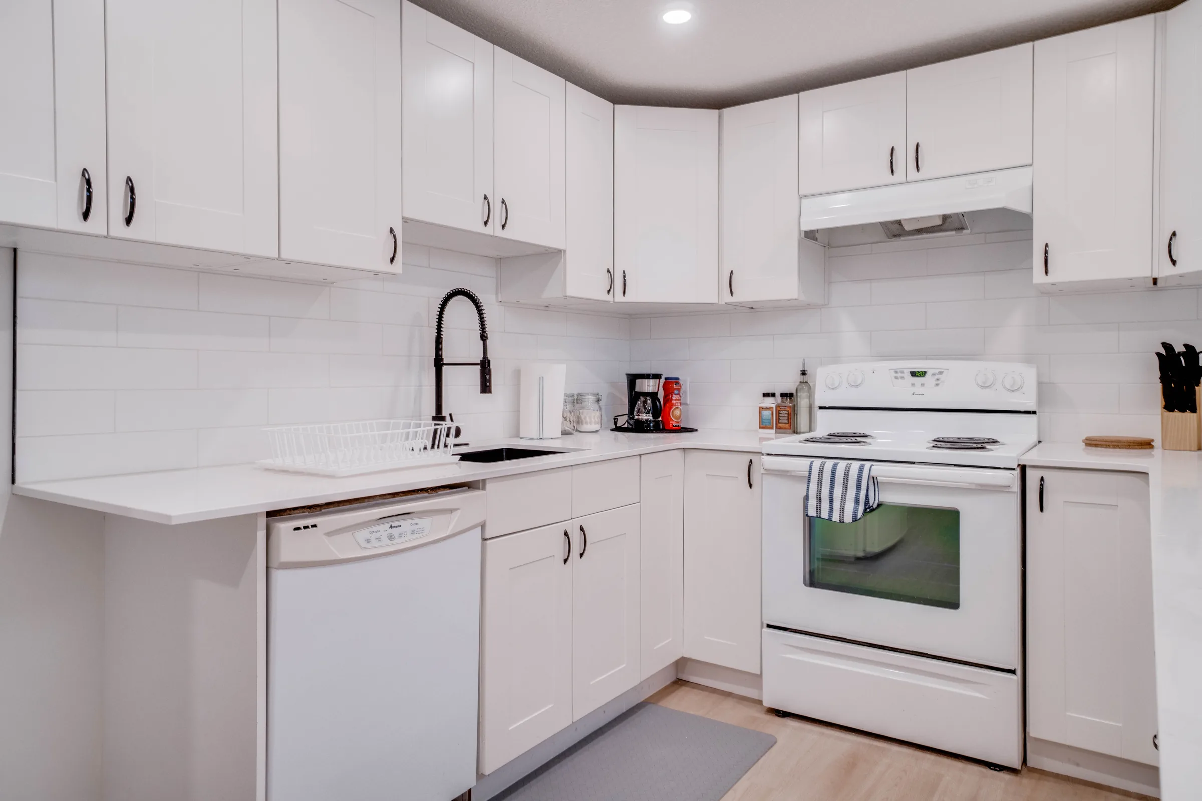 Rio Terrace, basement suite kitchen